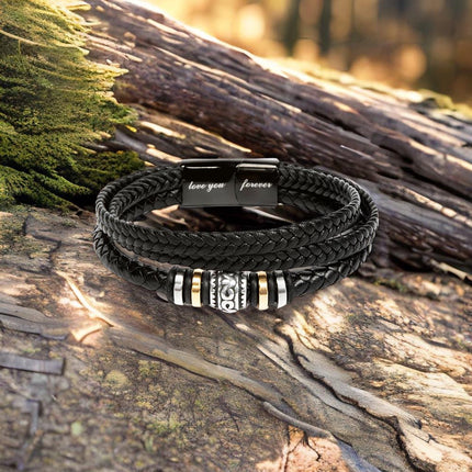 Love You Forever Bracelet – Christian Gift for Men