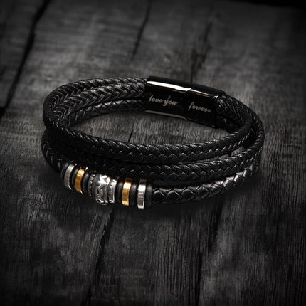 Love You Forever Bracelet – Christian Gift for Men
