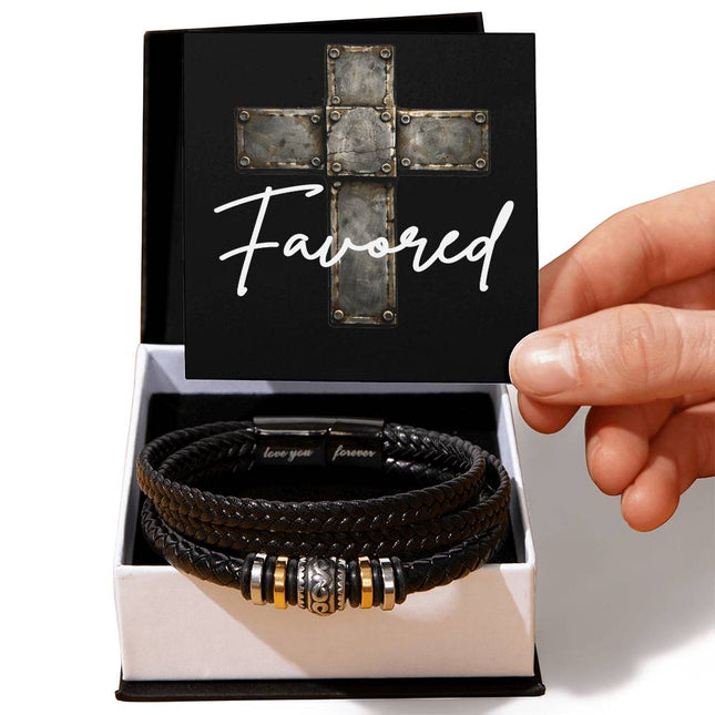 Love You Forever Bracelet – Christian Gift for Men