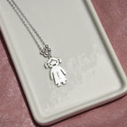 1 Charm / Polished Stainless Steel / Standard Box