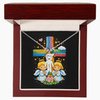 1 Charm / Polished Stainless Steel / Luxury Box