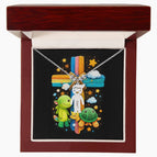 1 Charm / Polished Stainless Steel / Luxury Box