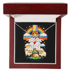 2 Charms / Polished Stainless Steel / Luxury Box