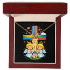 1 Charm / 18K Yellow Gold Finish / Luxury Box