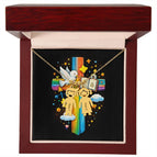 2 Charms / 18K Yellow Gold Finish / Luxury Box