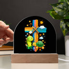Acrylic Dome with LED Corded Base