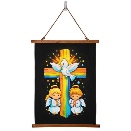 WoodFramedTapestry26x36VKIDS-013