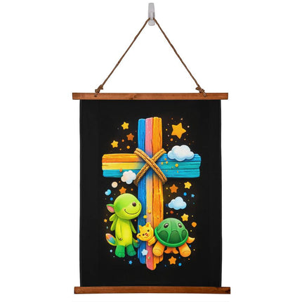 WoodFramedTapestry26x36VKIDS-011