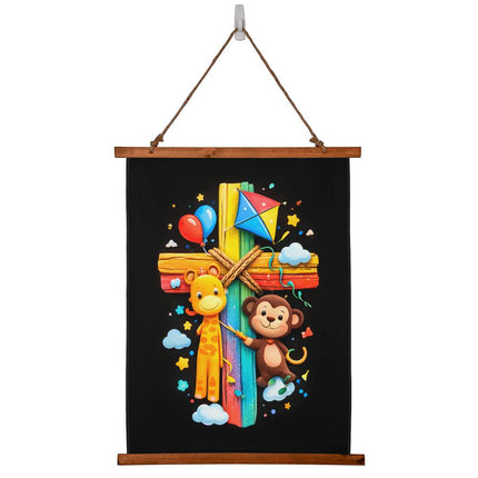 WoodFramedTapestry26x36VKIDS-008