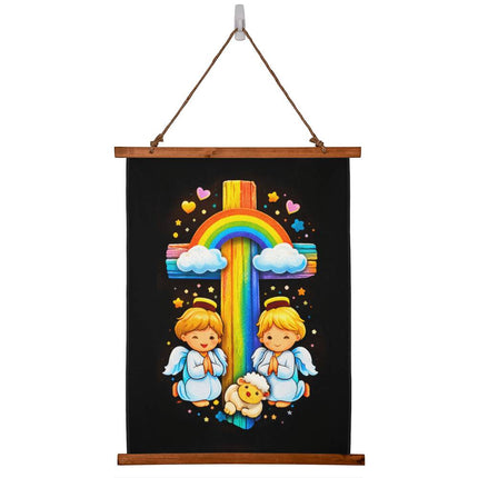 WoodFramedTapestry26x36VKIDS-017