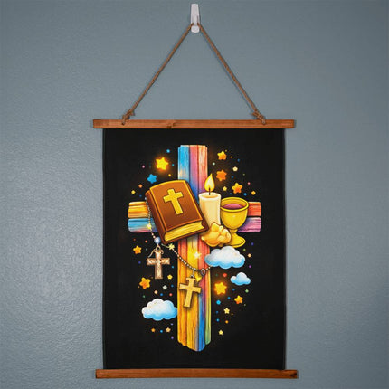 WoodFramedTapestry26x36VKIDS-014