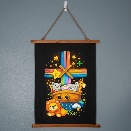 WoodFramedTapestry26x36VKIDS-005