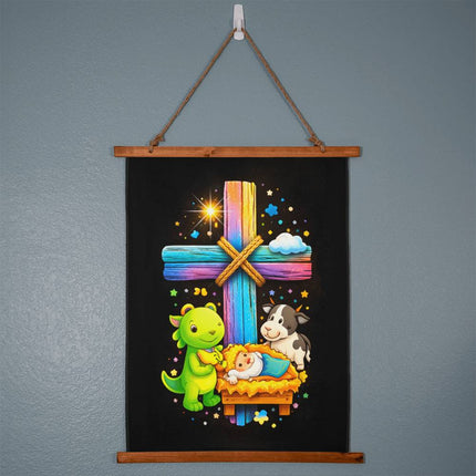 WoodFramedTapestry26x36VKIDS-015