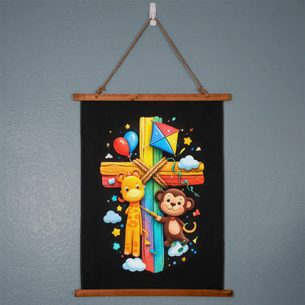 WoodFramedTapestry26x36VKIDS-008