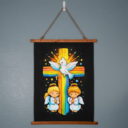 WoodFramedTapestry26x36VKIDS-013