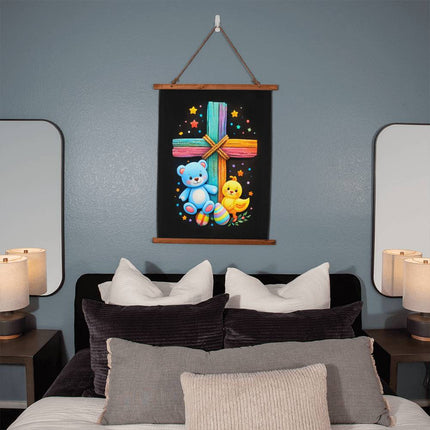 WoodFramedTapestry26x36VKIDS-006