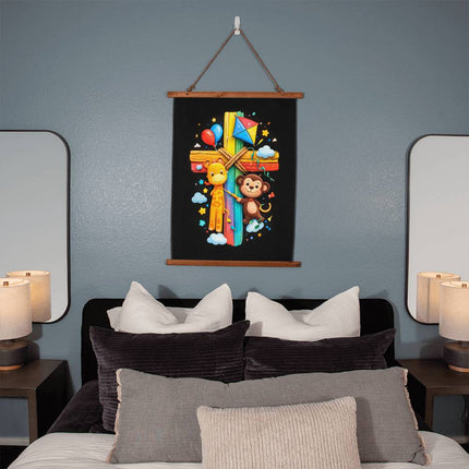 WoodFramedTapestry26x36VKIDS-008