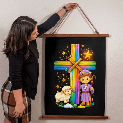 WoodFramedTapestry26x36VKIDS-004