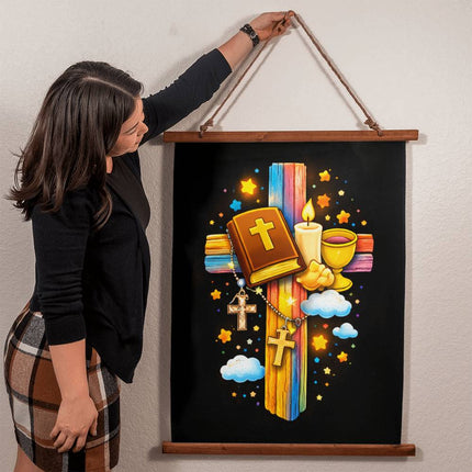 WoodFramedTapestry26x36VKIDS-014