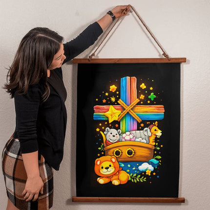 WoodFramedTapestry26x36VKIDS-005