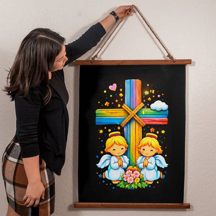 WoodFramedTapestry26x36VKIDS-003