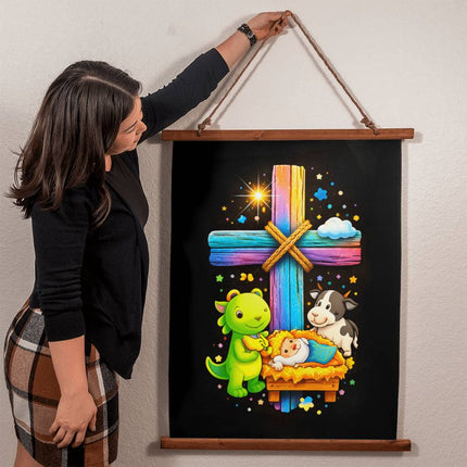 WoodFramedTapestry26x36VKIDS-015