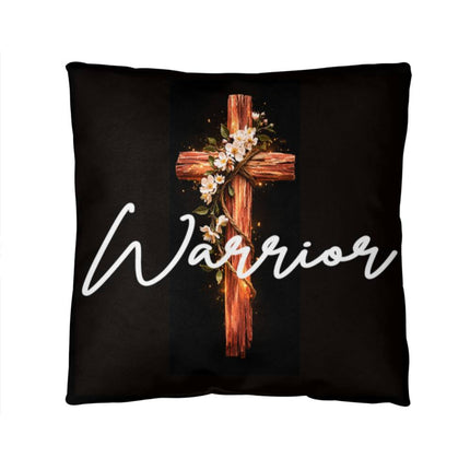 Inspiring Heart Cross Classic Pillow – Christian Gift for Women