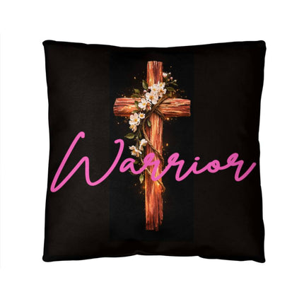 Inspiring Heart Cross Classic Pillow – Christian Gift for Women