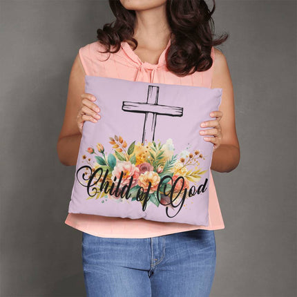Divine Download Classic Pillow – Christian Gift for Women