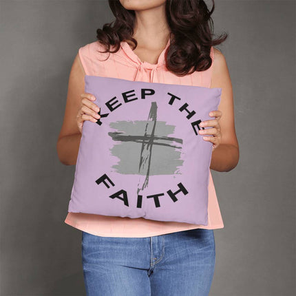 Divine Download Classic Pillow – Christian Gift for Women