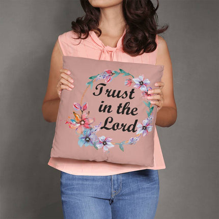 Divine Download Classic Pillow – Christian Gift for Women