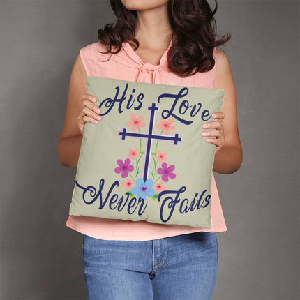 Divine Download Classic Pillow – Christian Gift for Women