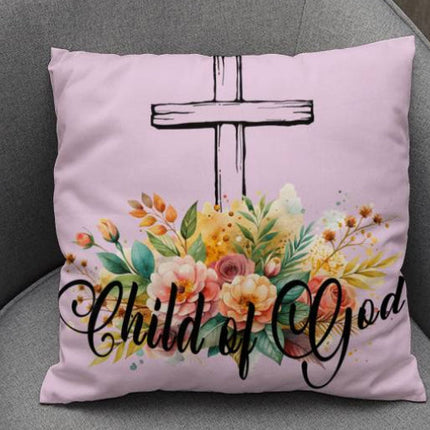 Divine Download Classic Pillow – Christian Gift for Women