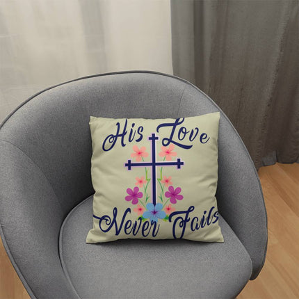 Divine Download Classic Pillow – Christian Gift for Women