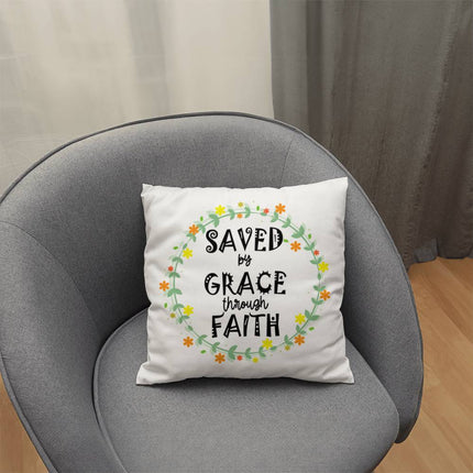 Divine Download Classic Pillow – Christian Gift for Women