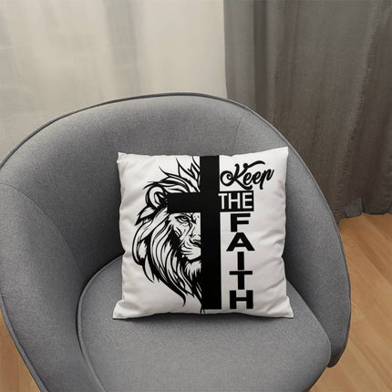 Divine Download Classic Pillow – Christian Gift for Women