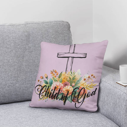 Divine Download Classic Pillow – Christian Gift for Women