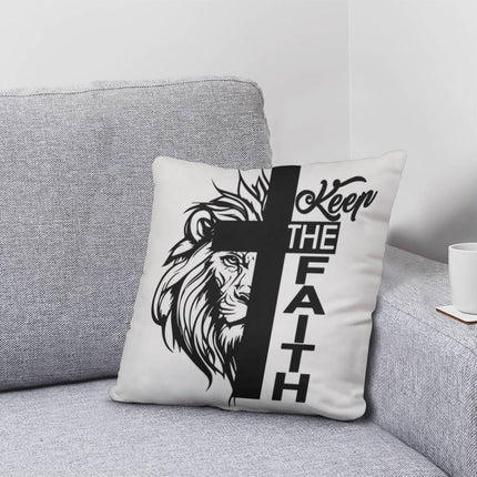 Divine Download Classic Pillow – Christian Gift for Women