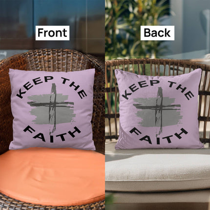 Divine Download Classic Pillow – Christian Gift for Women