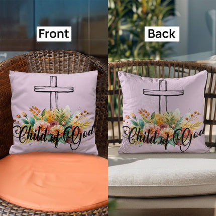 Divine Download Classic Pillow – Christian Gift for Women