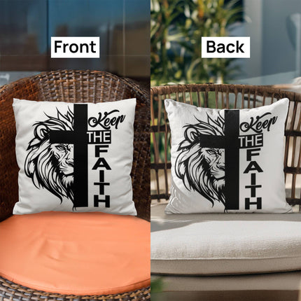 Divine Download Classic Pillow – Christian Gift for Women