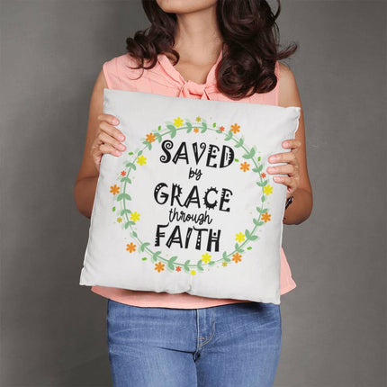 Divine Download Classic Pillow – Christian Gift for Women
