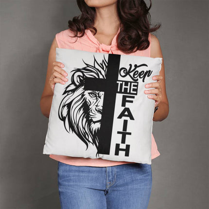 Divine Download Classic Pillow – Christian Gift for Women
