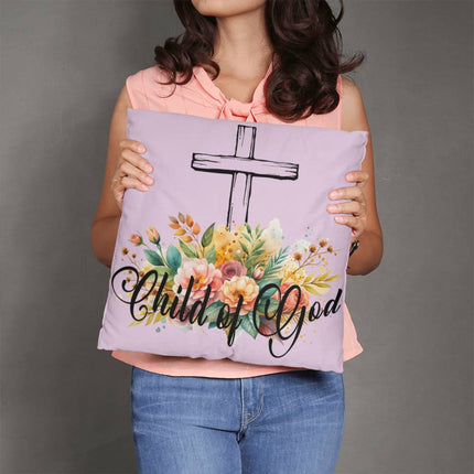 Divine Download Classic Pillow – Christian Gift for Women