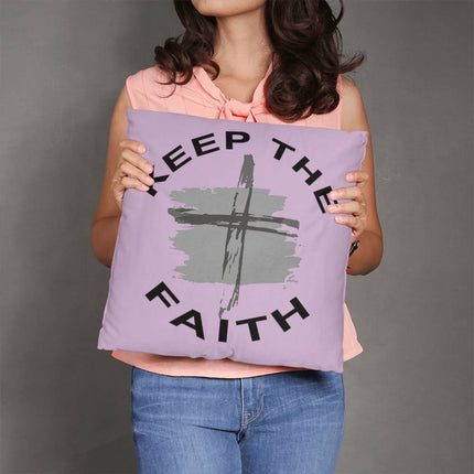 Divine Download Classic Pillow – Christian Gift for Women