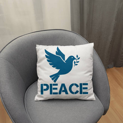 Modern Christian classic pillow with Faith design — "Grace covers it all" — a faith-forward gift for women
