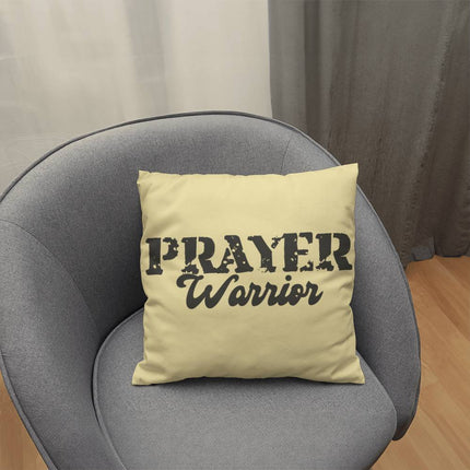 Modern Christian classic pillow with Faith design — "Grace leads her" — a faith-forward gift for women