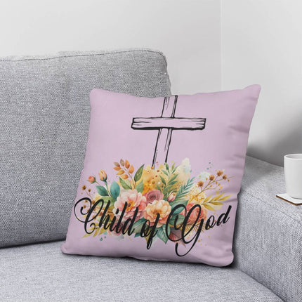Divine Download Classic Pillow – Christian Gift for Women