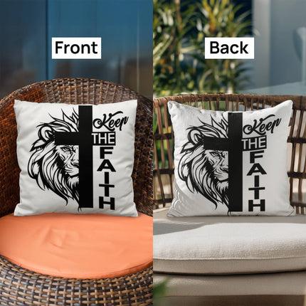 Divine Download Classic Pillow – Christian Gift for Women