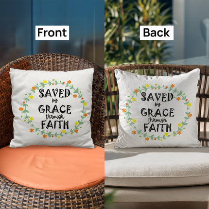 Divine Download Classic Pillow – Christian Gift for Women